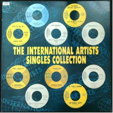 Various INTERNATIONAL ARTISTS SINGLES COLLECTION (Decal \LIK 53) UK 1989 compilation LP of 60's Texas 45's (Psychedelic Rock) 
